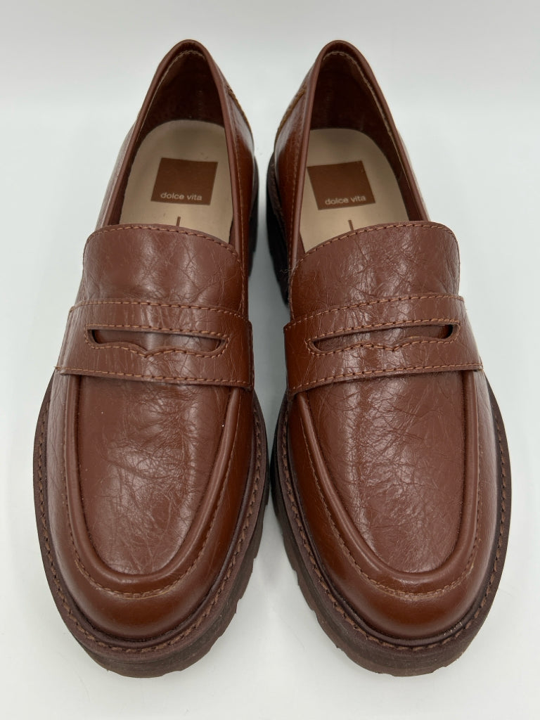 DOLCE VITA Size 7.5 Brown Women's Loafer