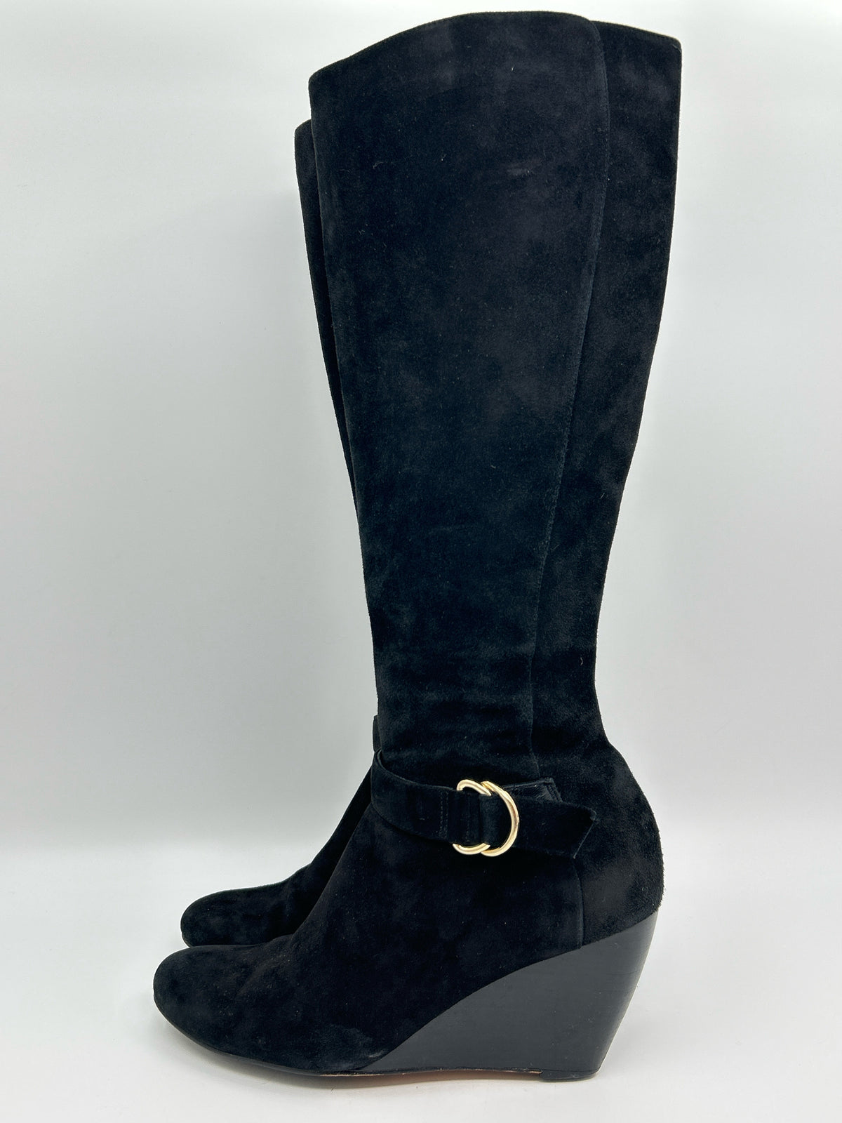 COLE HAAN Size 9B Black Women Boots