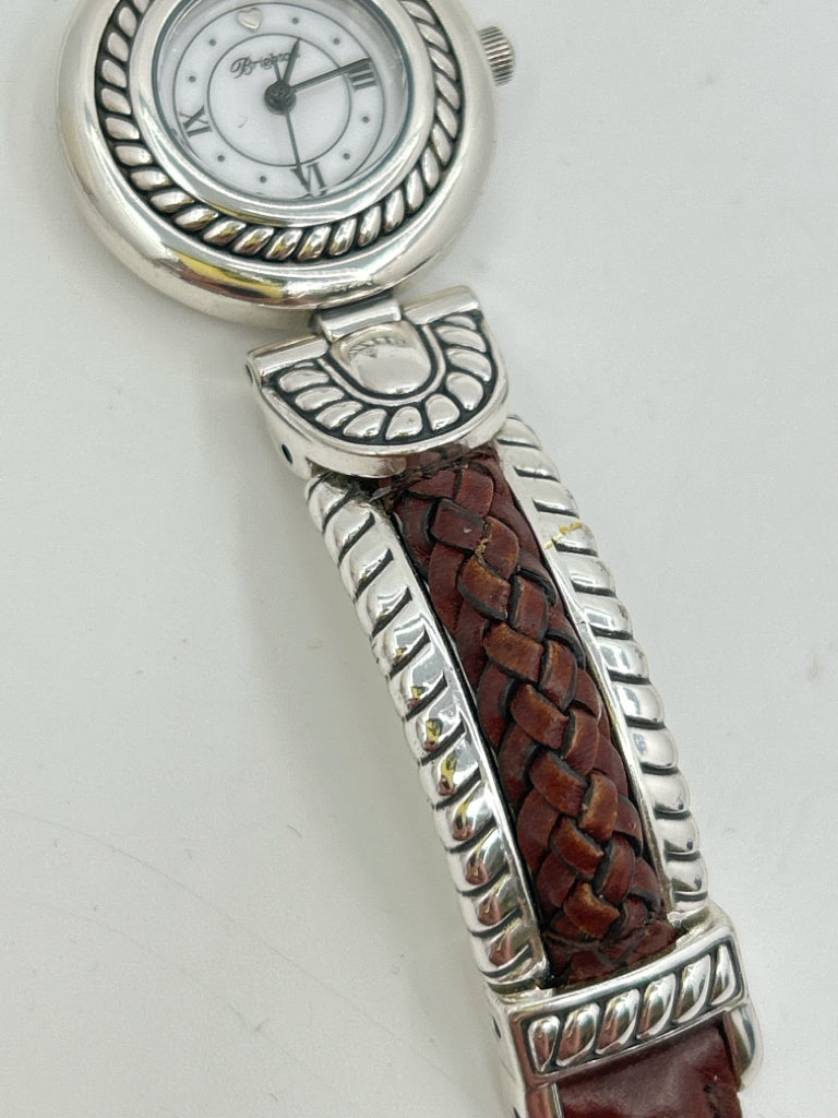 BRIGHTON BROWN AND SILVER Watch