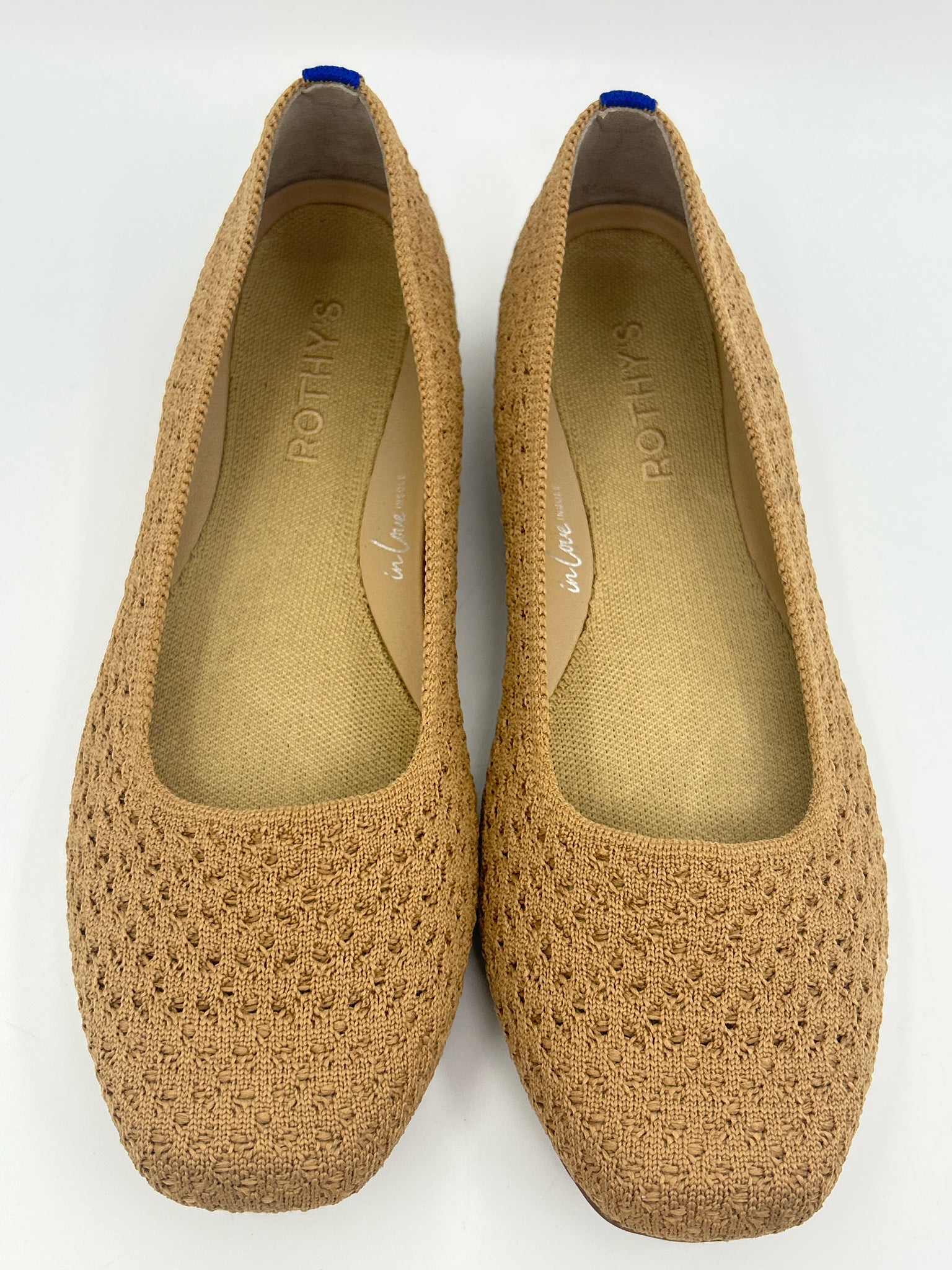 ROTHY'S Size 8.5 Brown Women Flats