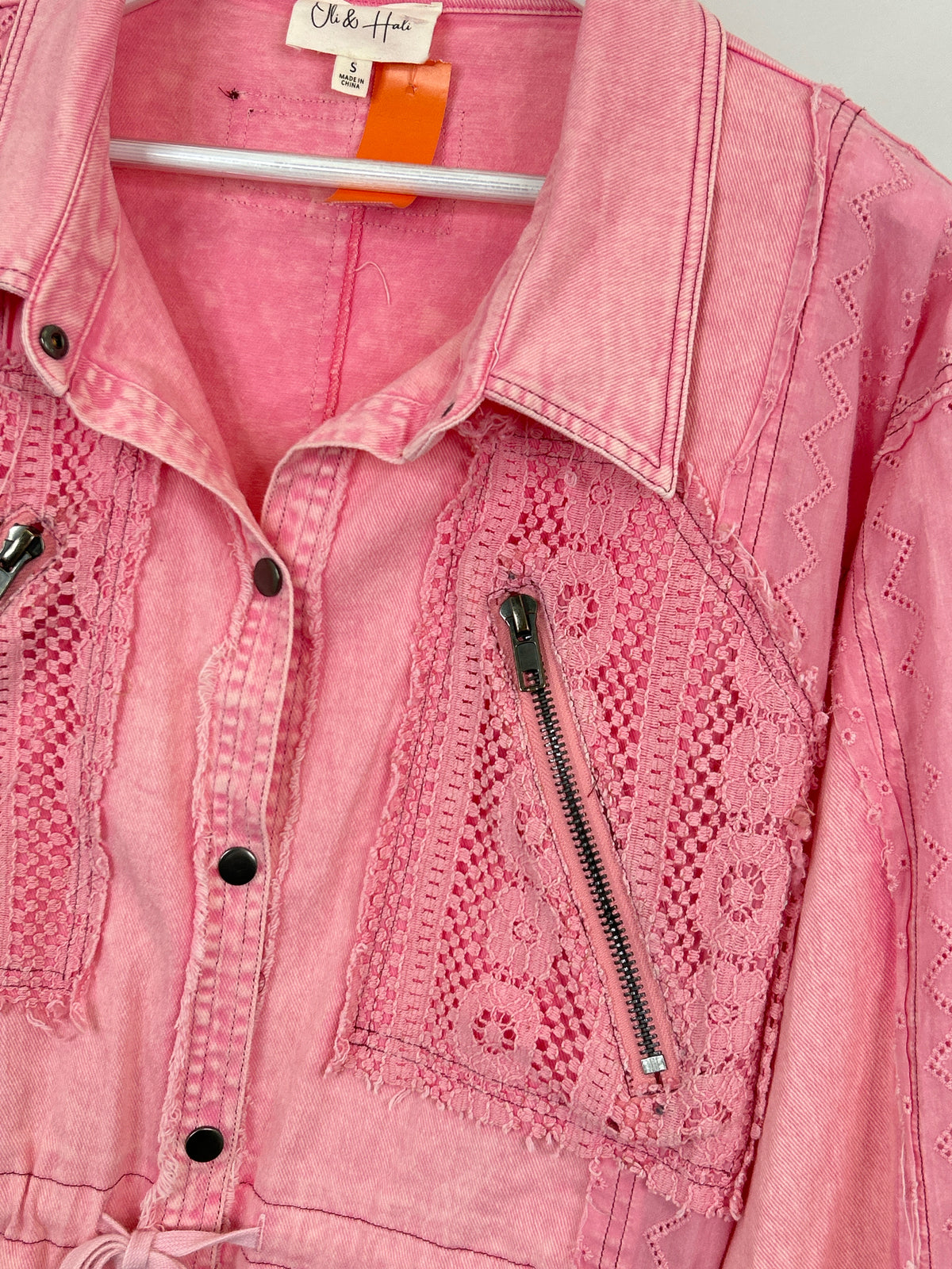 Oli & Hali Size S Pink Women Jacket
