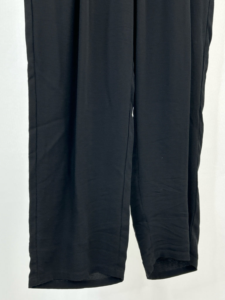 EILEEN FISHER Size MP Black Silk Women's Pants