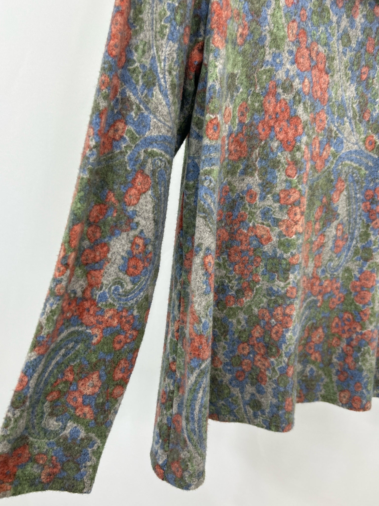 HABITAT Size S orange and blue Women Top