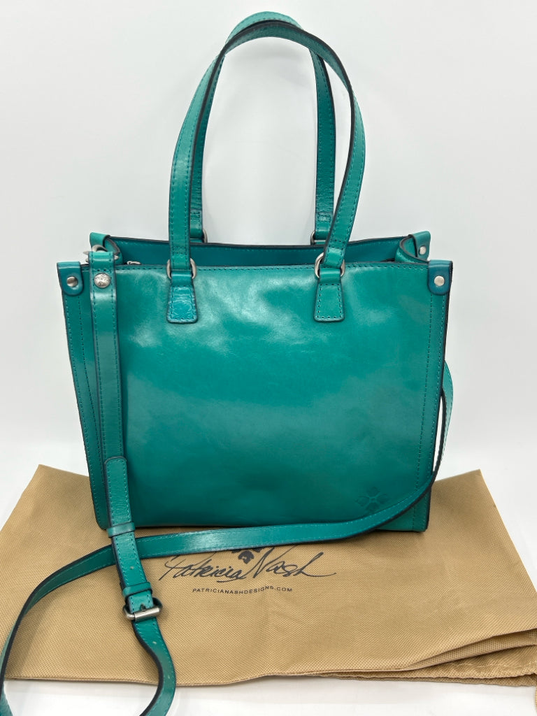 PATRICIA NASH NWT Teal Purse