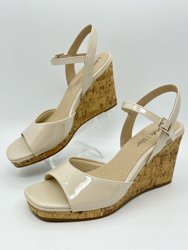 LIFESTRIDE Size 10M Ivory Women's Sandal