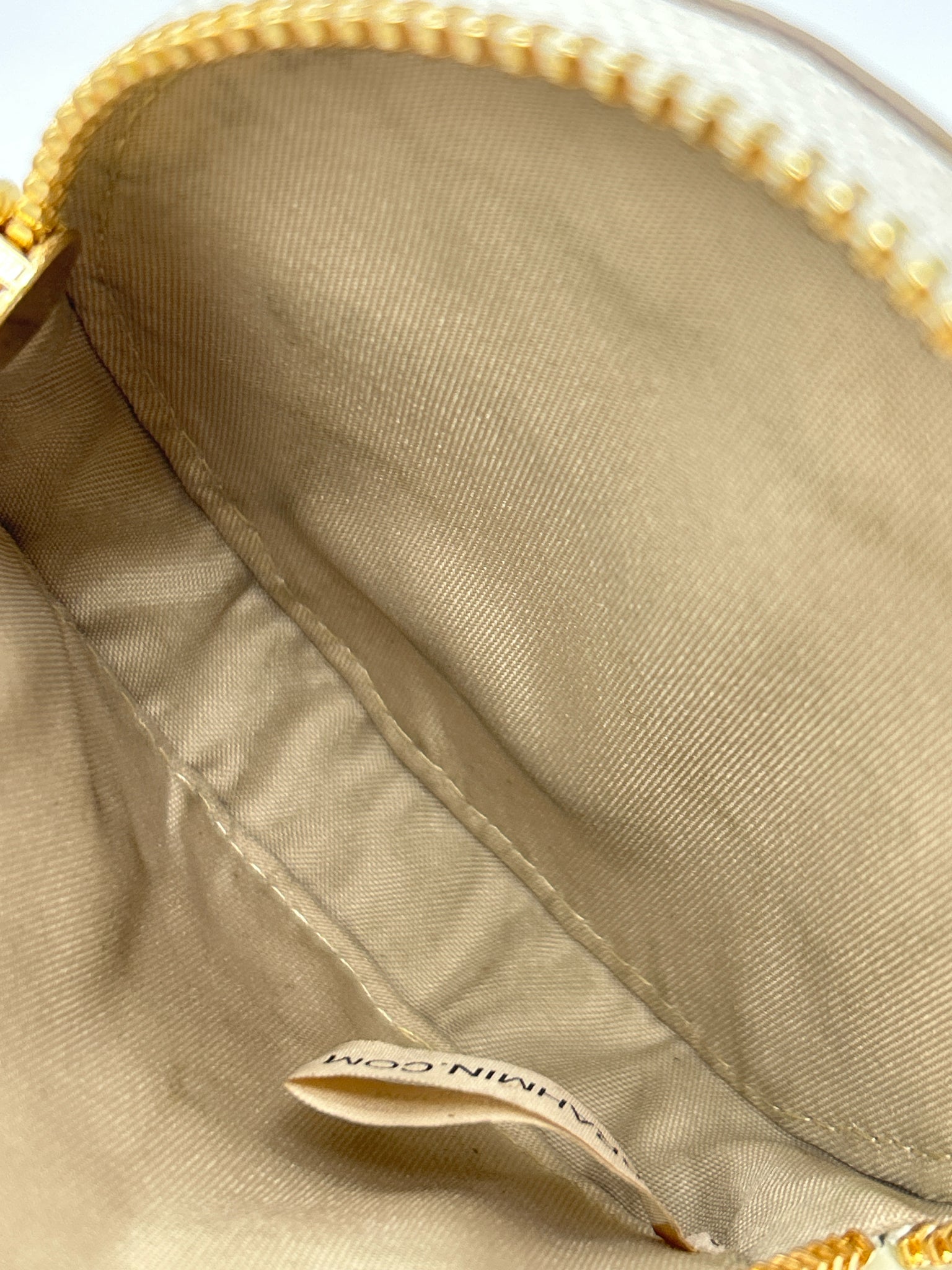 BRAHMIN Cream Coin Purse
