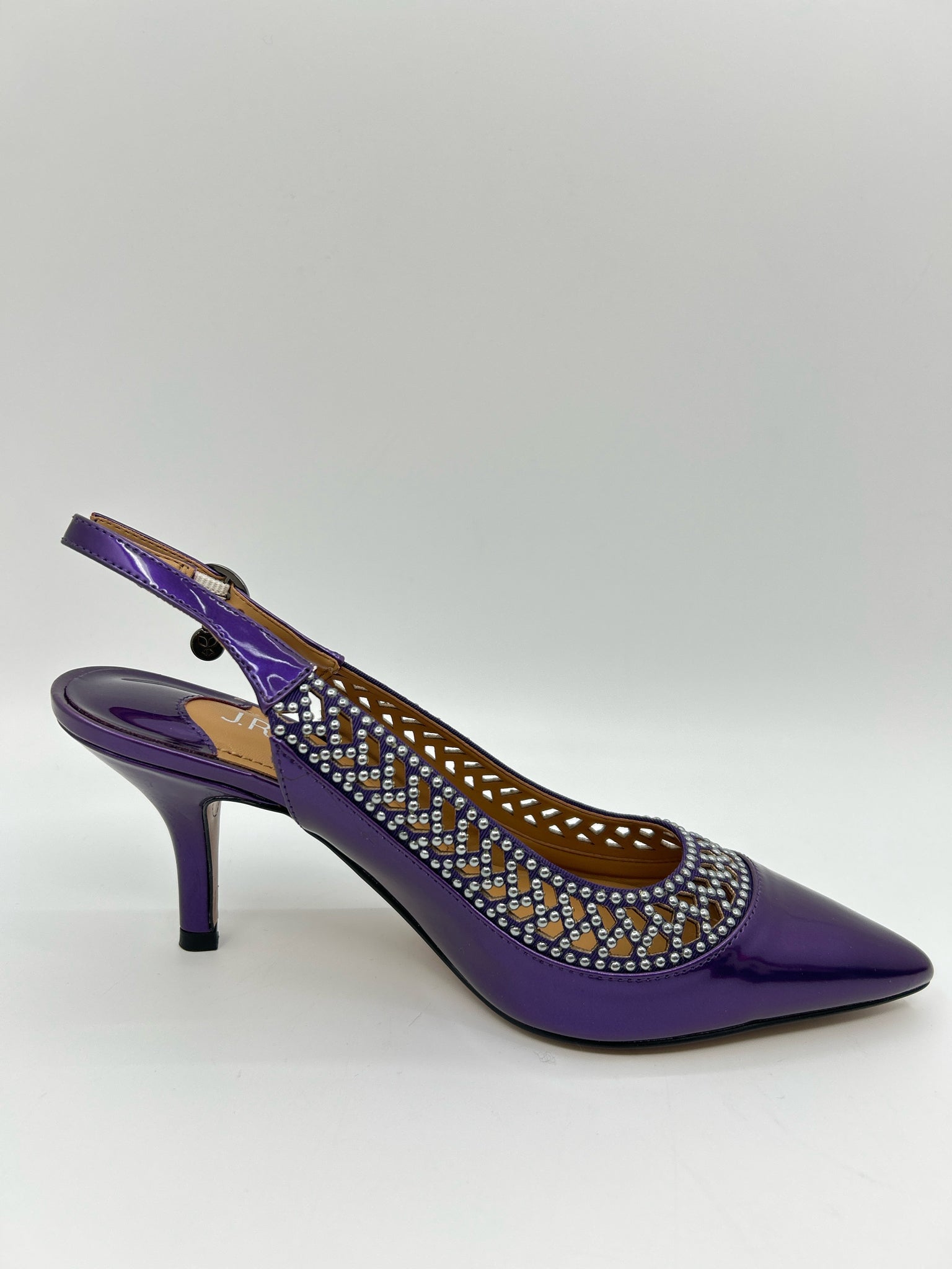 J. RENEE Size 7.5M Purple Women Pumps NIB
