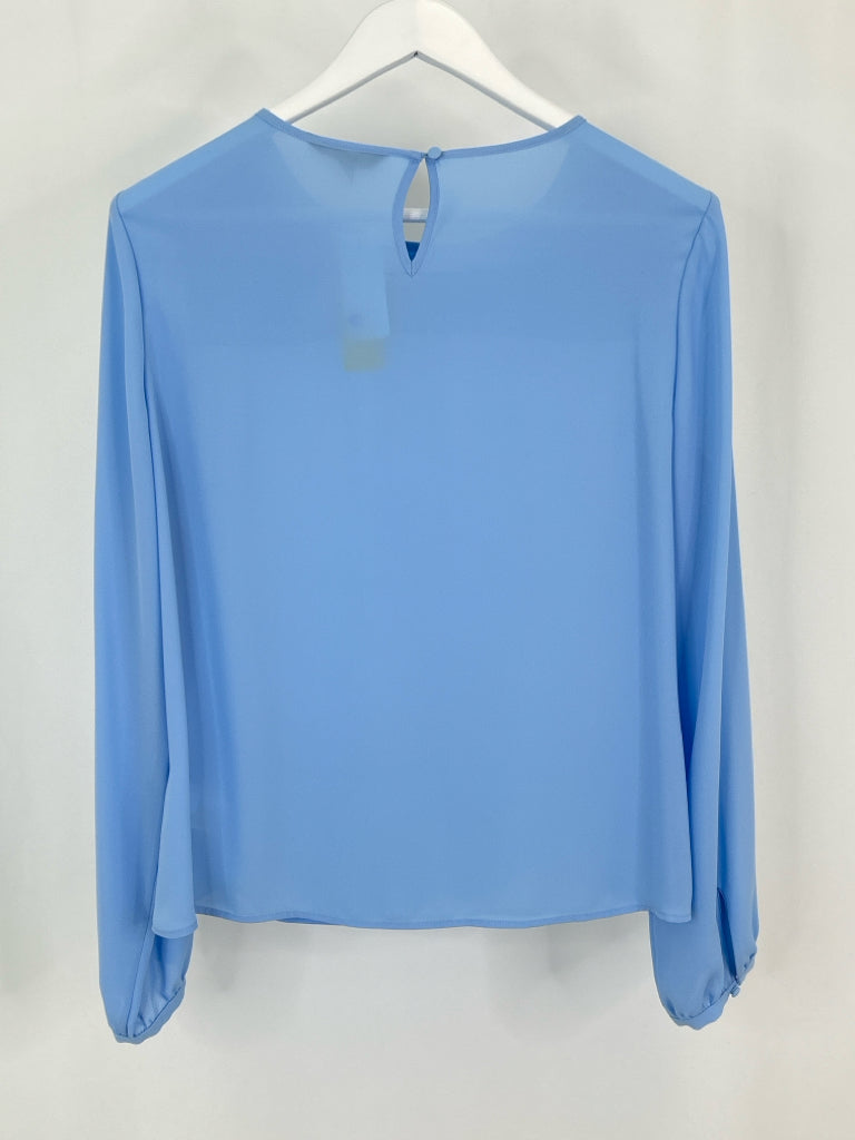 BROOKS BROTHERS Women Size 14 Sky Blue Top NWT