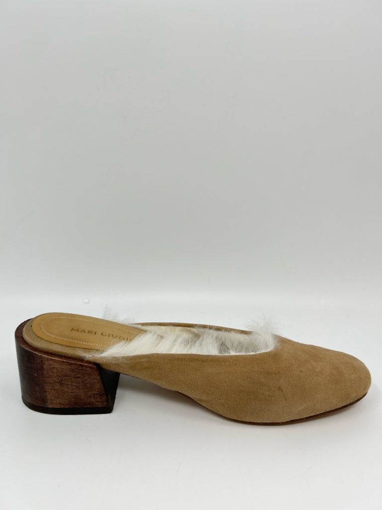 MARI GIUDICELLI Women Size 37 Beige Shoes