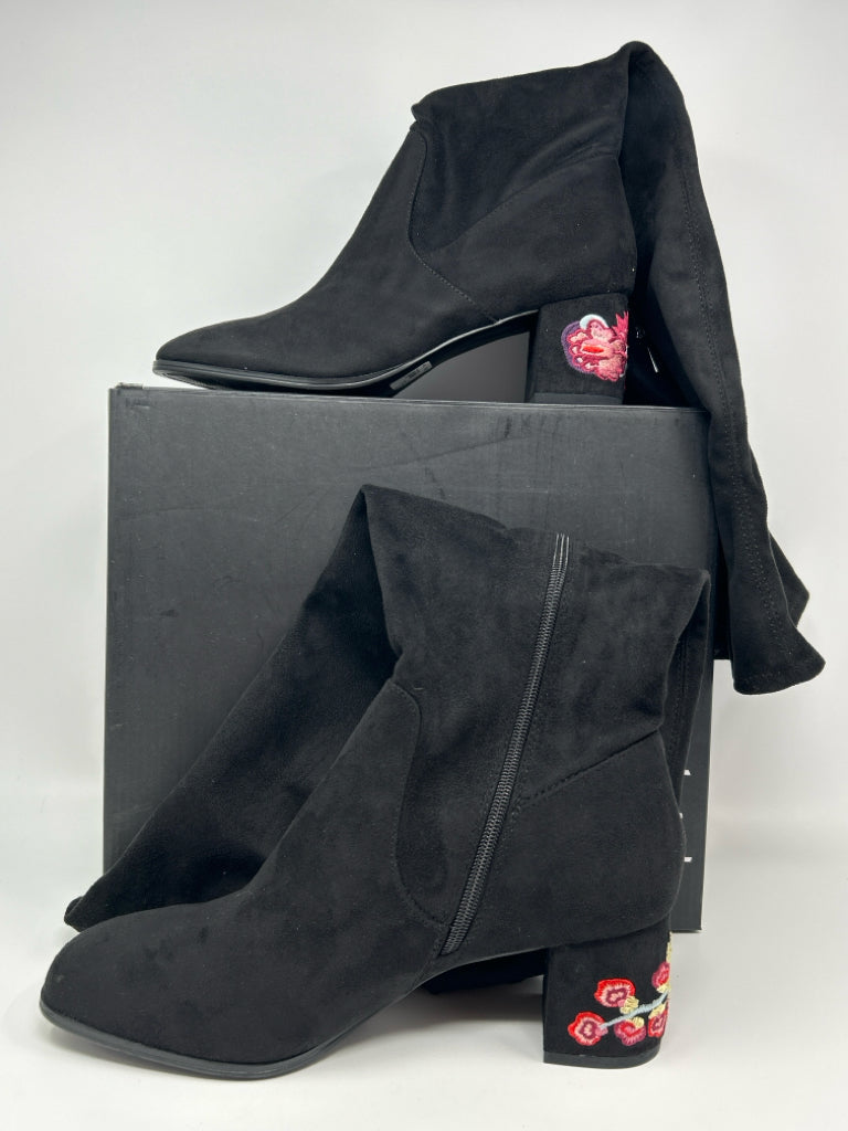 LANE BRYANT Women Size 10W Black Boots NIB