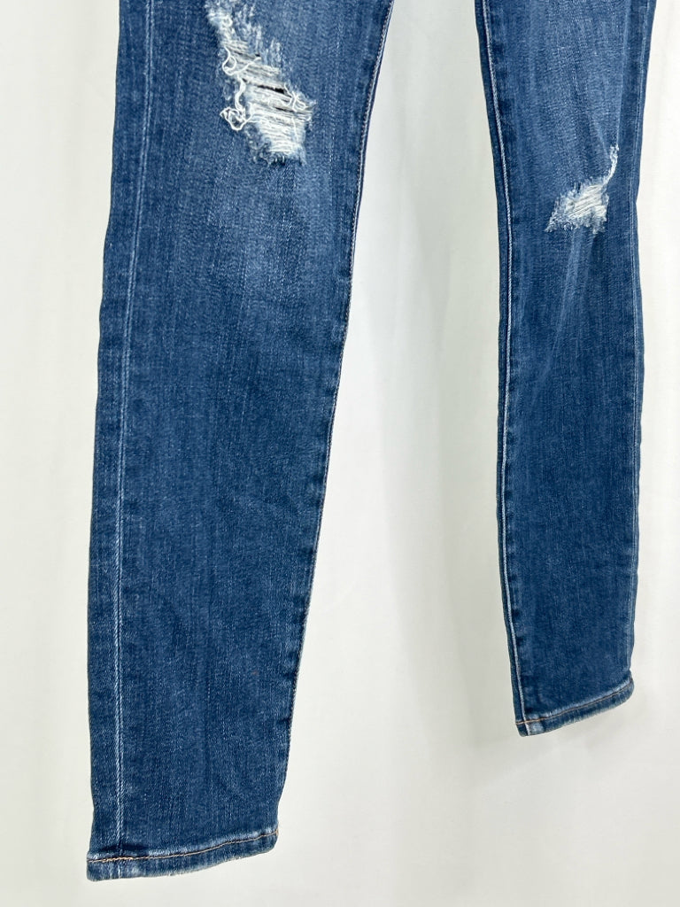 FRAME Women Size 4 BLUE DENIM jeans