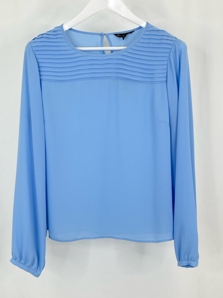 BROOKS BROTHERS Women Size 14 Sky Blue Top NWT