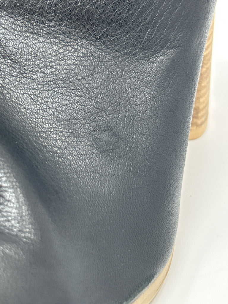 BUENO Women EU Size 38 Black Leather Booties