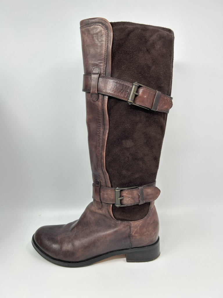 COLE HAAN Women Size 7.5B CHOCOLATE Boots