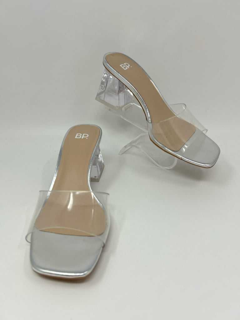 BP. Women Size 8M Clear Sandal