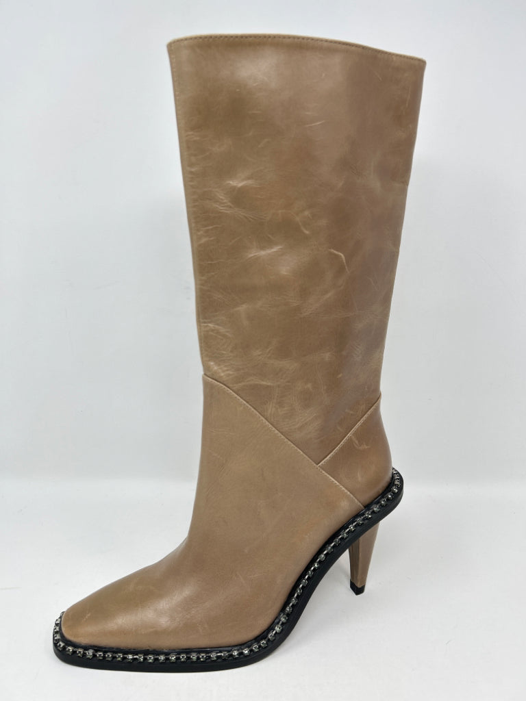 ZARA WOMAN Women EU Size 36 Beige Boots NWT