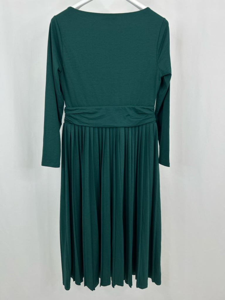 BODEN Women Size 10L Green Dress NWT
