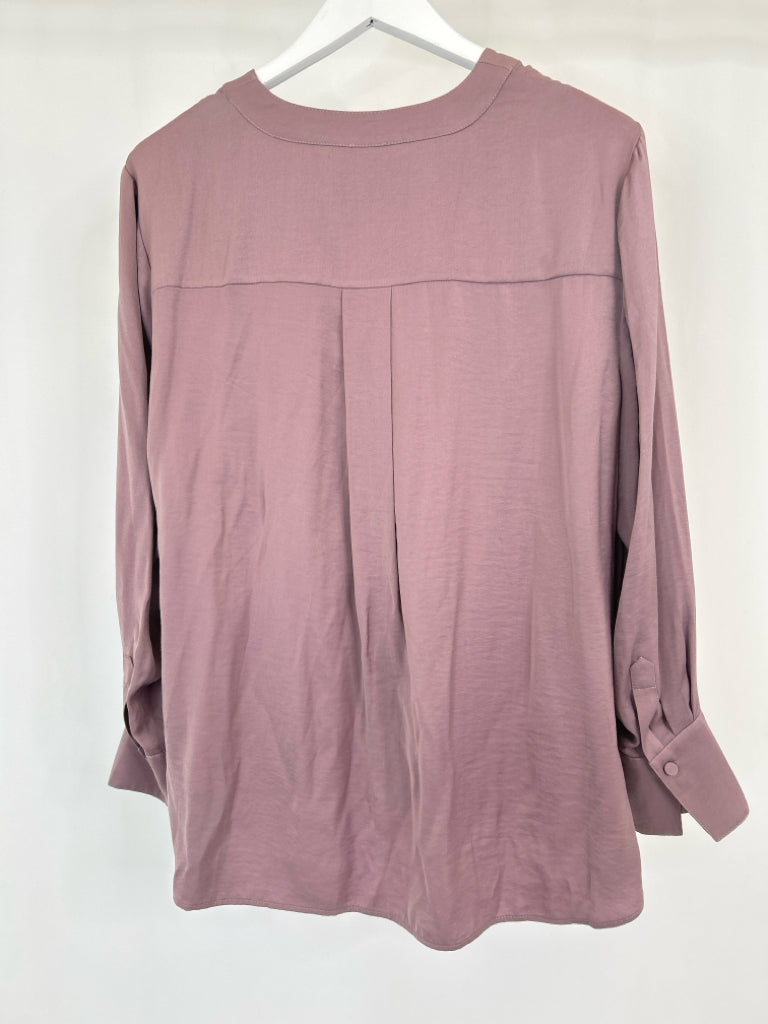 CHICO'S Collection Size 3 Women Size 16/18 Violet Blouse NWT