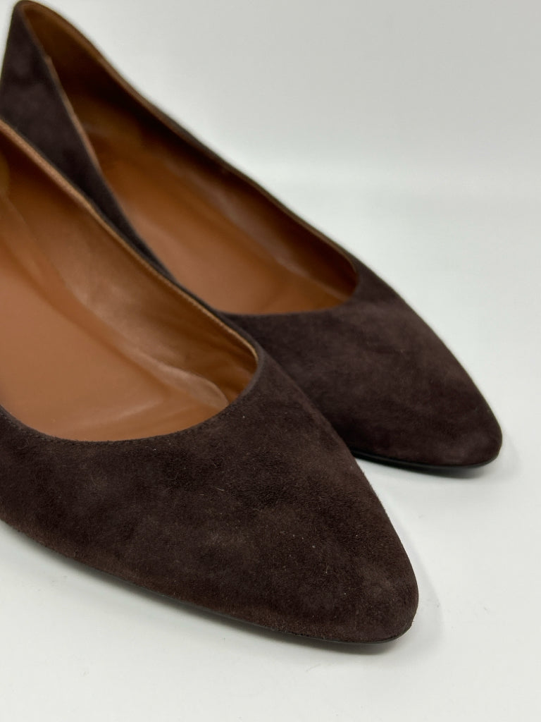 AQUATALIA Women Size 7M Brown Pumps