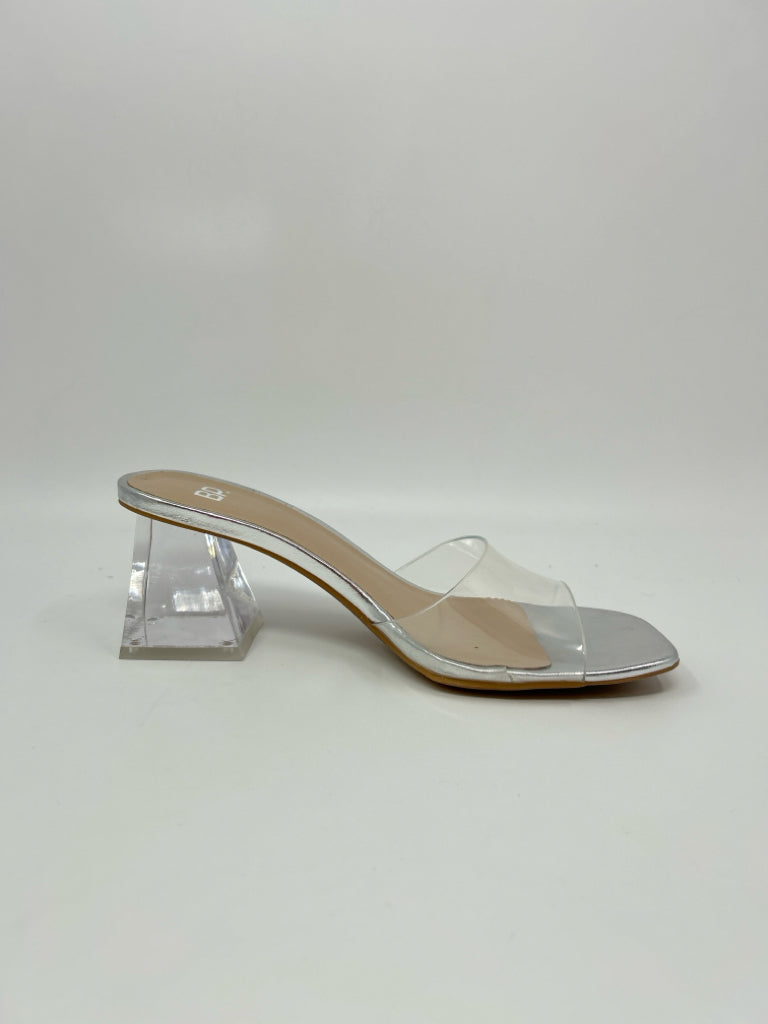 BP. Women Size 8M Clear Sandal